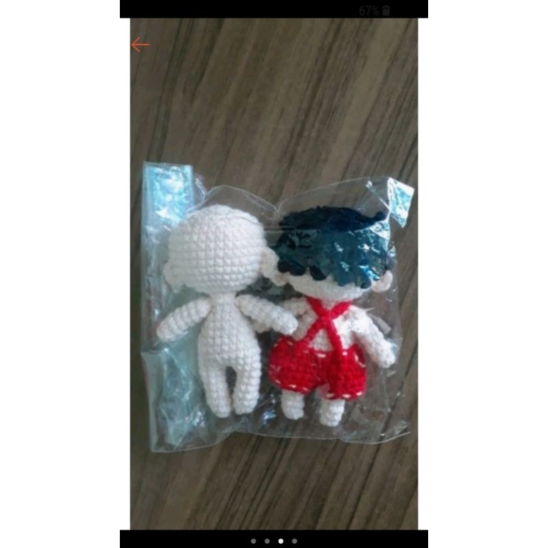 Móc doll mini theo yêu cầu 10cm