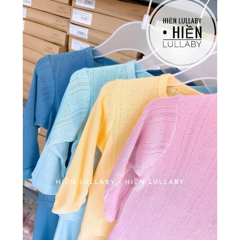 Bộ dài tay Lullaby chất bambo cho bé trai, bé gái