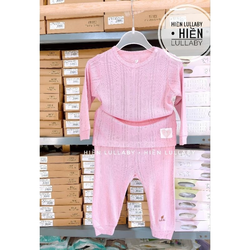 Bộ dài tay Lullaby chất bambo cho bé trai, bé gái