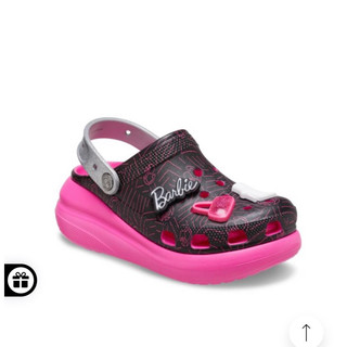 Sục Crush Cross Black-Pink đế cao 7cm- tặng sticker y hình