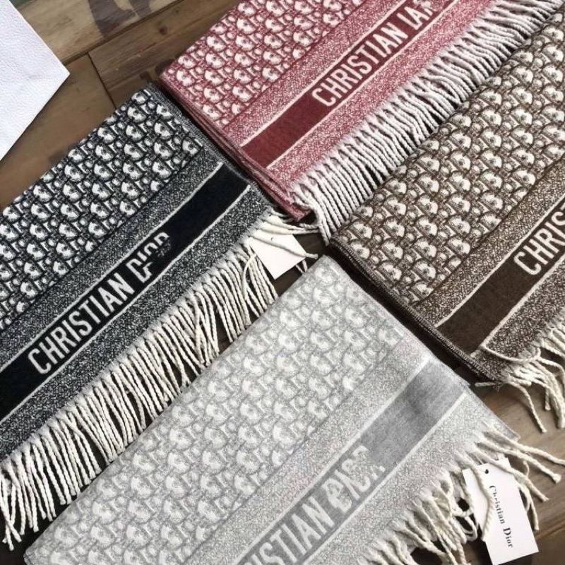 Khăn Choàng Dạ Hiệu Bản Dài 75x180cm - Khăn Dạ Lông Vũ Hàng Có Sẵn