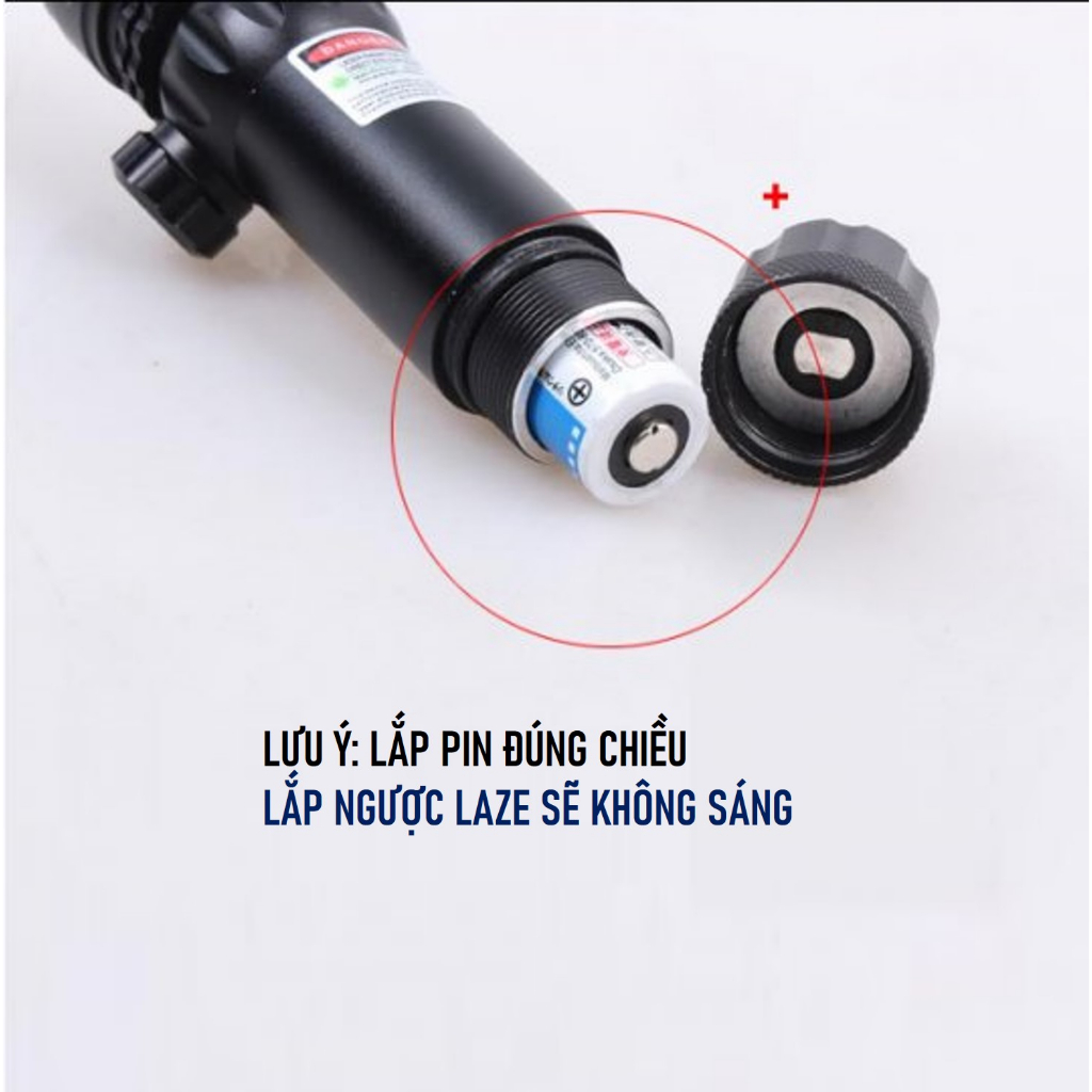 Đèn LAZE Kim Loại Tia Đỏ Pin Sạc Chân 11mm 20mm Kẹp Ống Đa Năng - Đồ Chơi Zịn Zin