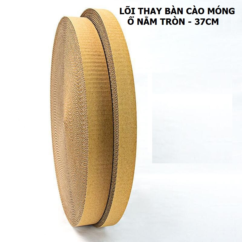 Bàn cào móng cho mèo, cào móng mèo lõi thay thế ổ nằm tròn, ổ nằm cho mèo