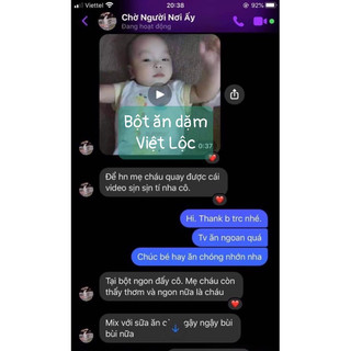 Bột ăn dặm Việt Lộc [ mix rau củ quả ]