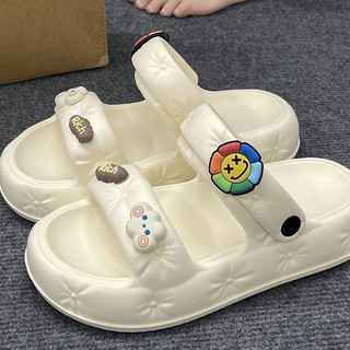 Dép bánh mì nữ quai hậu đế 3cm tăng chiều cao chất liệu nhẹ eva DEP xinh 88 04IB