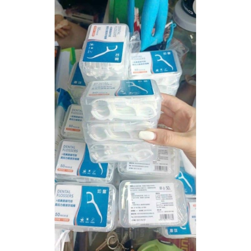 Combo 3 hộp tăm chỉ nha khoa