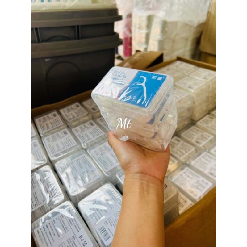 Combo 3 hộp tăm chỉ nha khoa