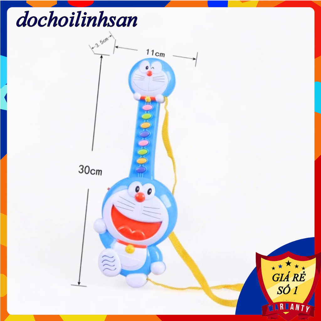 Bộ 3 Đàn Pin Nhạc Doremon Cho Bé
