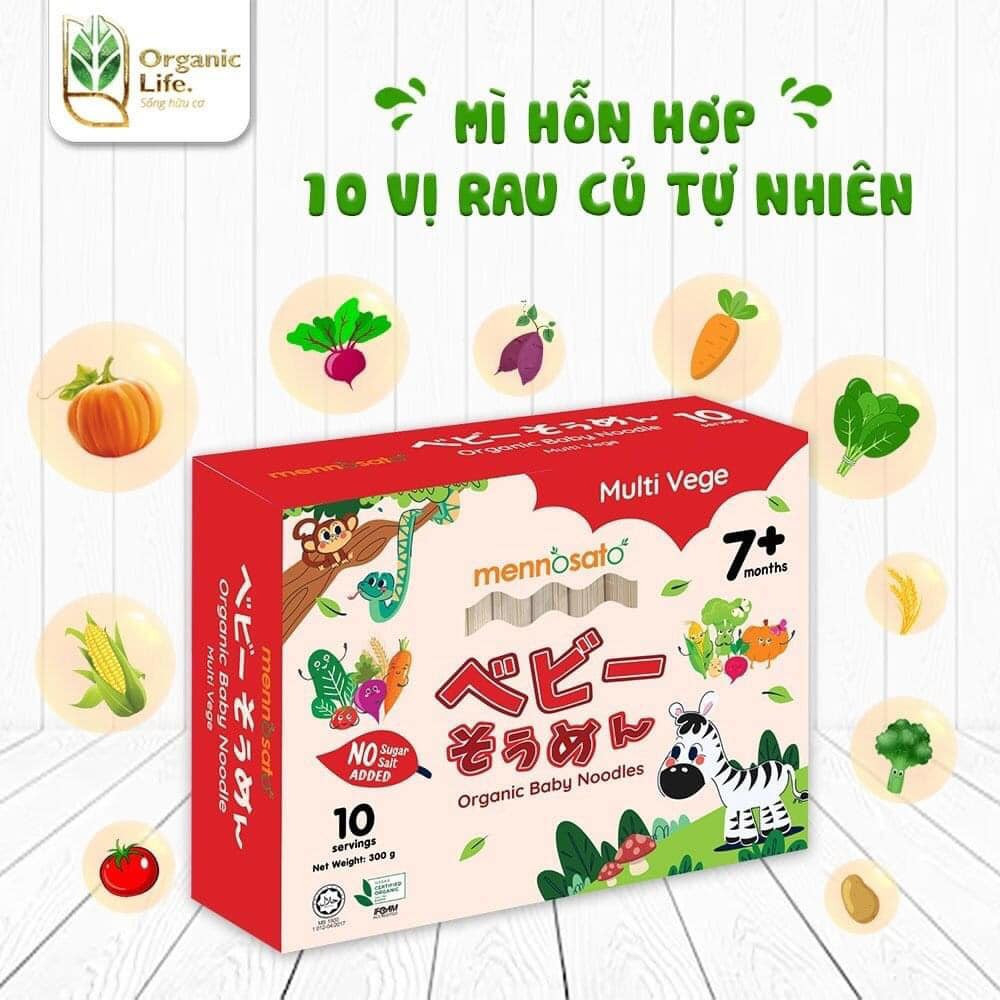 Mì Rau Củ Hữu Cơ Cho Bé MenNoSato  date 8/2025