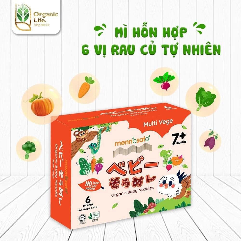 Mì Rau Củ Hữu Cơ Cho Bé MenNoSato  date 8/2025
