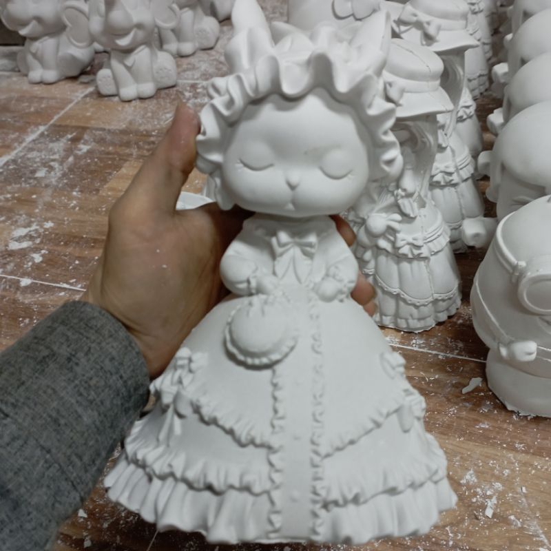 Combo 10 tượng tô cỡ 16_22 cm