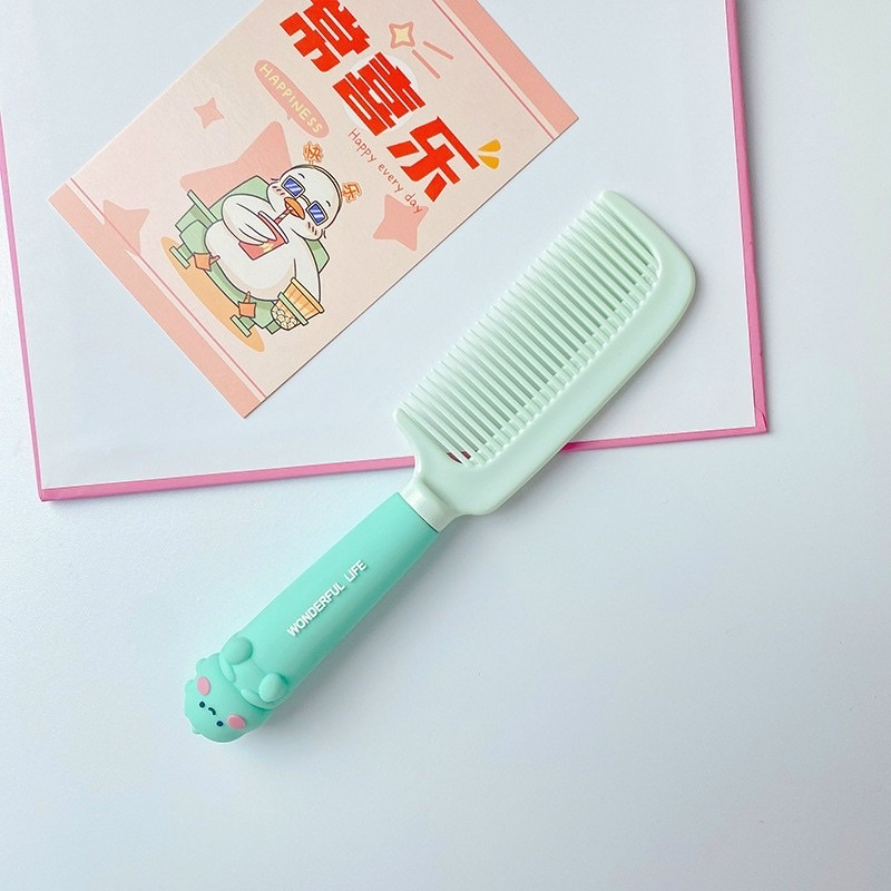 MVP3362 Lược Tay Nhựa Hình Thỏ Gấu nhiều màu sắc