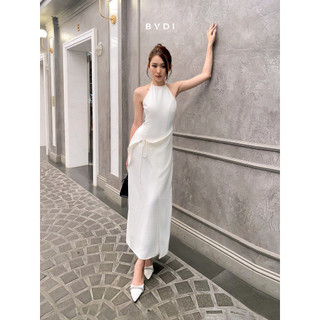 Đầm Yếm Nữ Dáng Suông Xẻ Tà Tôn Dáng BYDI Design | PIER DRESS
