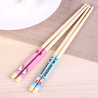 Một đôi đũa tre mẫu Doraemon, Hello Kitty dễ thương cute TooYoo BK00417