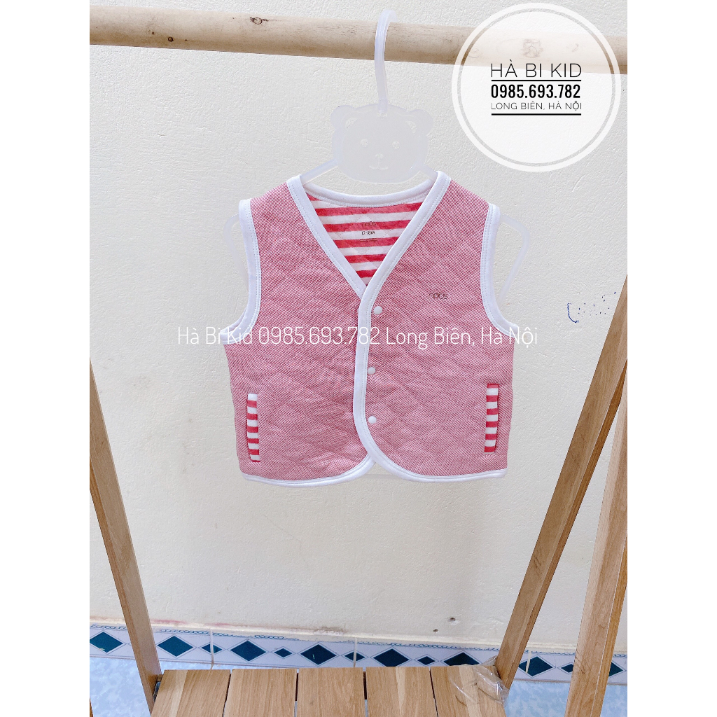 Áo gile Nous chất liệu chần bông cho bé trai bé gái