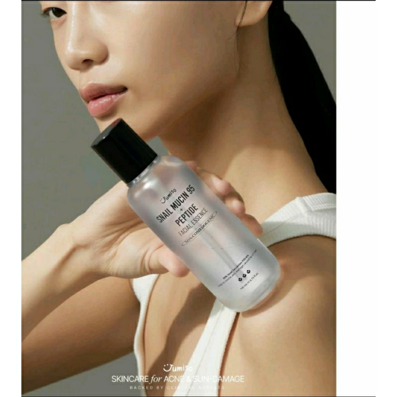 Tinh chất Ốc sên Peptide phục hồi da JUMISO SNAIL MUCIN 95 PEPTIDE FACIAL ESSENCE fullsize 140ml