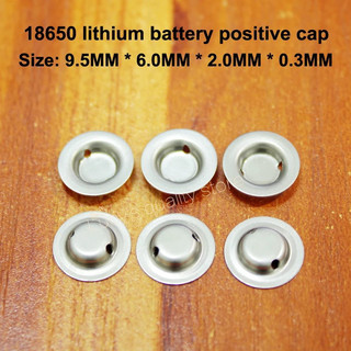 Set 10pcs nút hàn pin đầu lồi 18650/21700