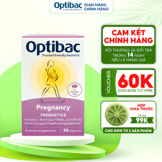 Men Vi Sinh Optibac Pregnancy - Men Vi Sinh Dành Cho Mẹ Bầu & Cho Con Bú