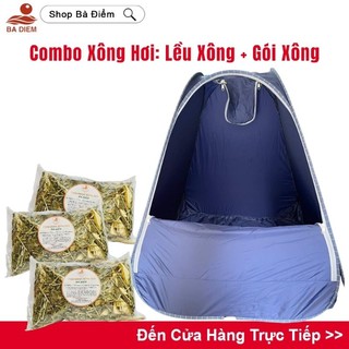 Combo Lều Xông Hơi, Gói Lá Xông Thảo Dược  - Shop Bà Điểm