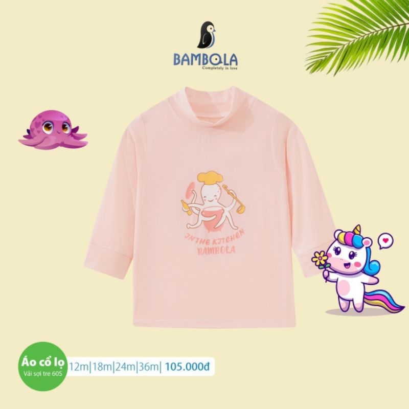 Áo cổ 3p sợi tre bambola