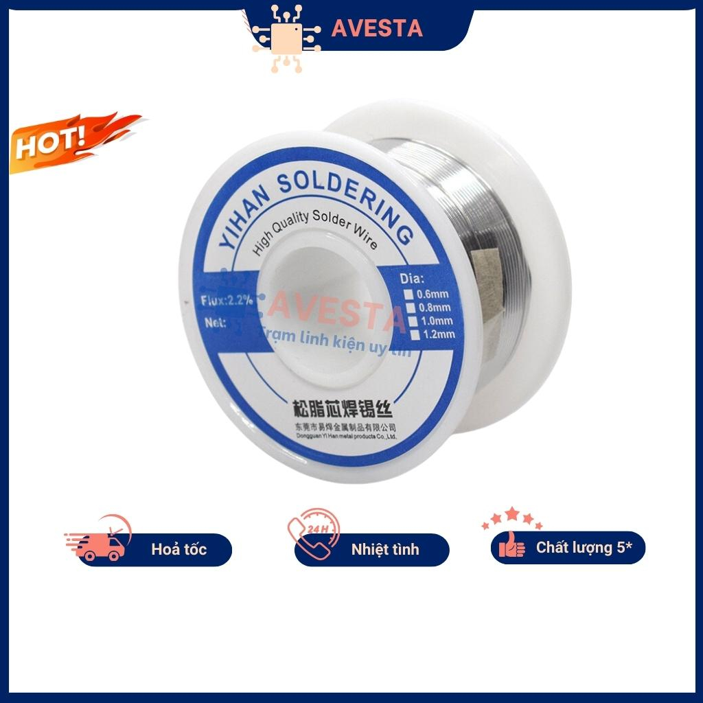 Thiếc hàn nhựa thông sn63 0.8mm 50G chất lượng cao Avesta