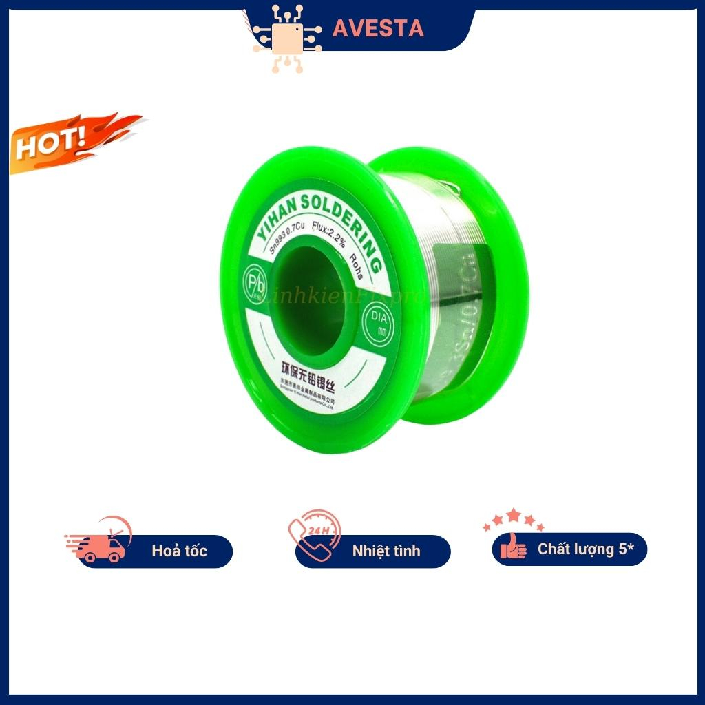 Thiếc hàn nhựa thông sn63 0.8mm 50G chất lượng cao Avesta