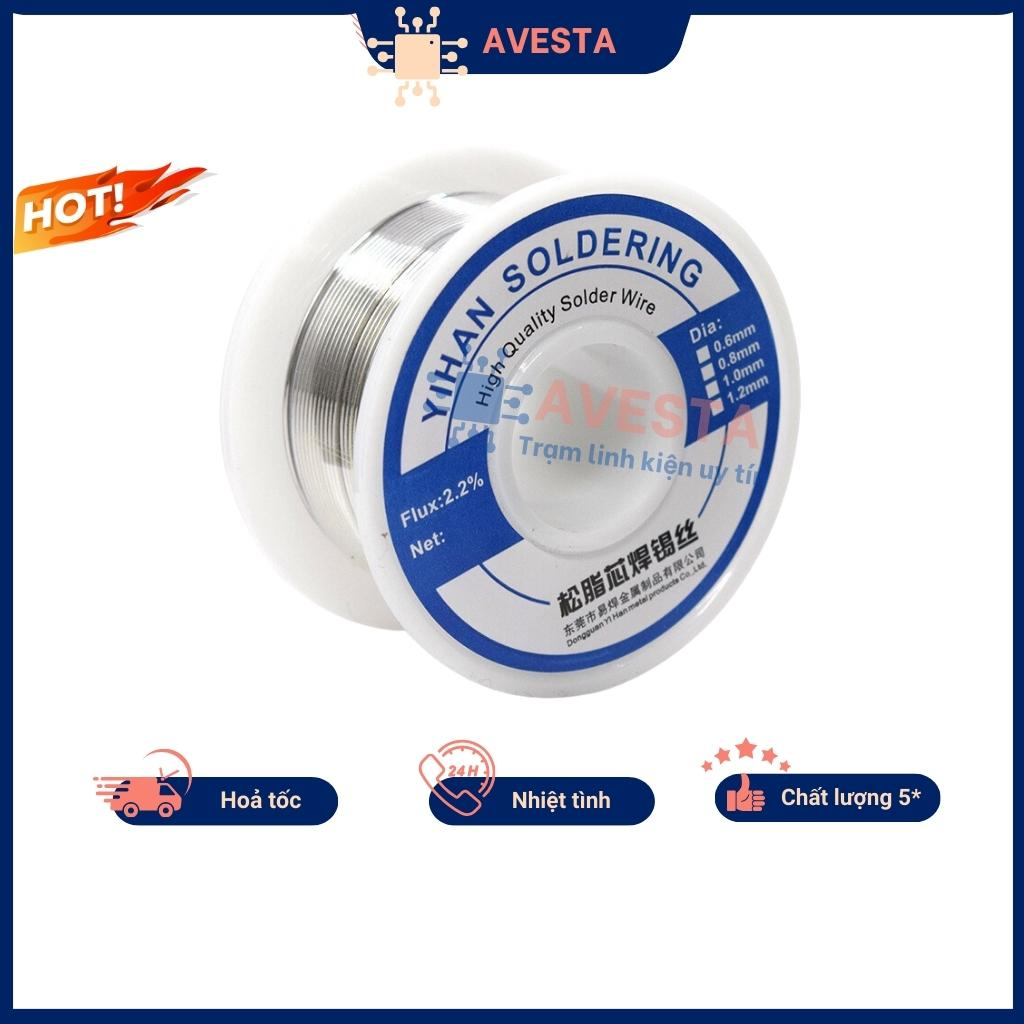 Thiếc hàn nhựa thông sn63 0.8mm 50G chất lượng cao Avesta