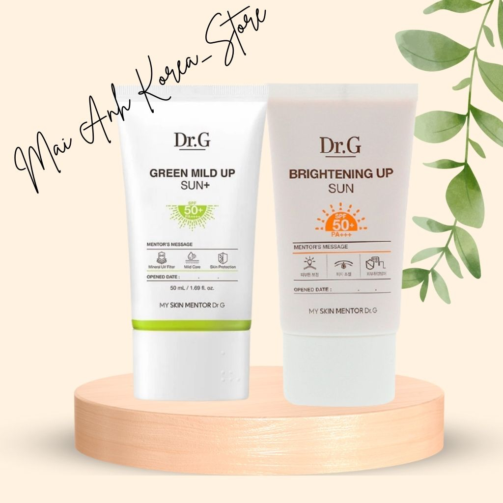 Kem Chống Dr.G Brightening Up Sun+ SPF50+ PA+++ 50ml