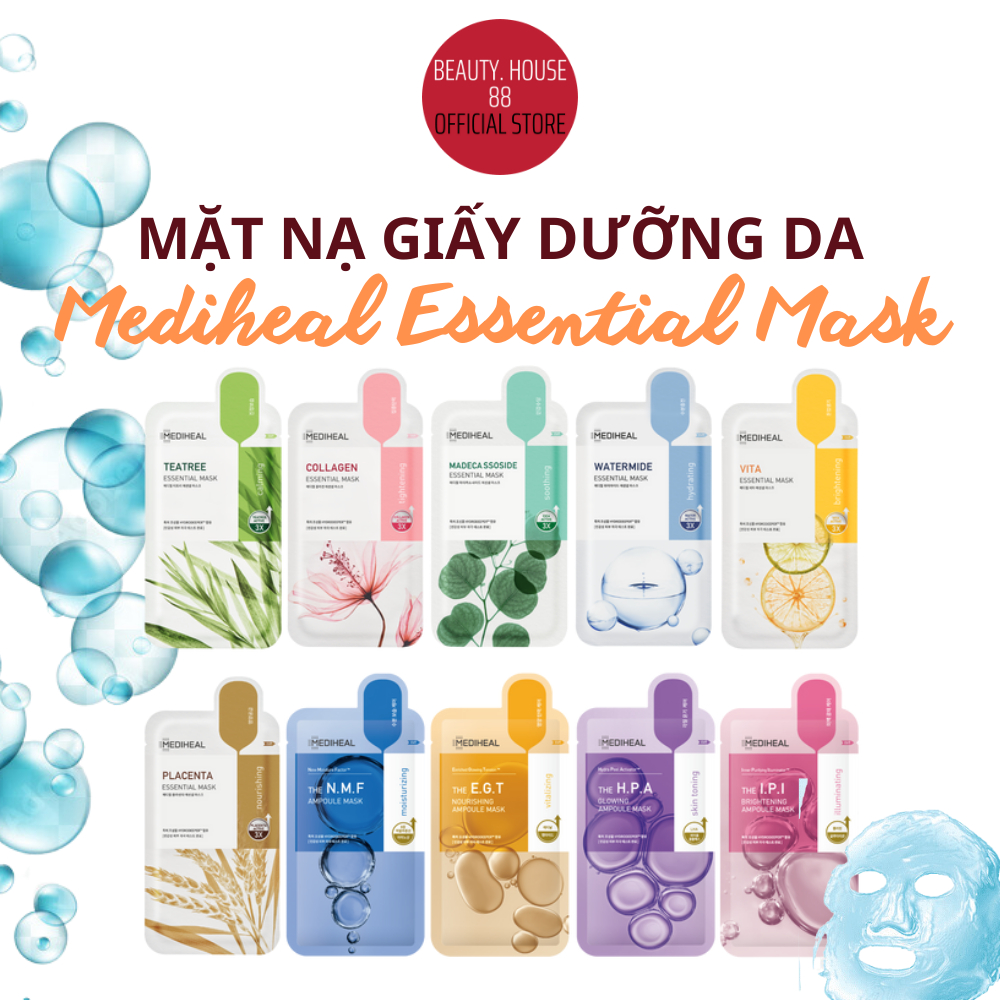 Mặt Nạ Mediheal Essential Mask Mẫu Mới 24ml
