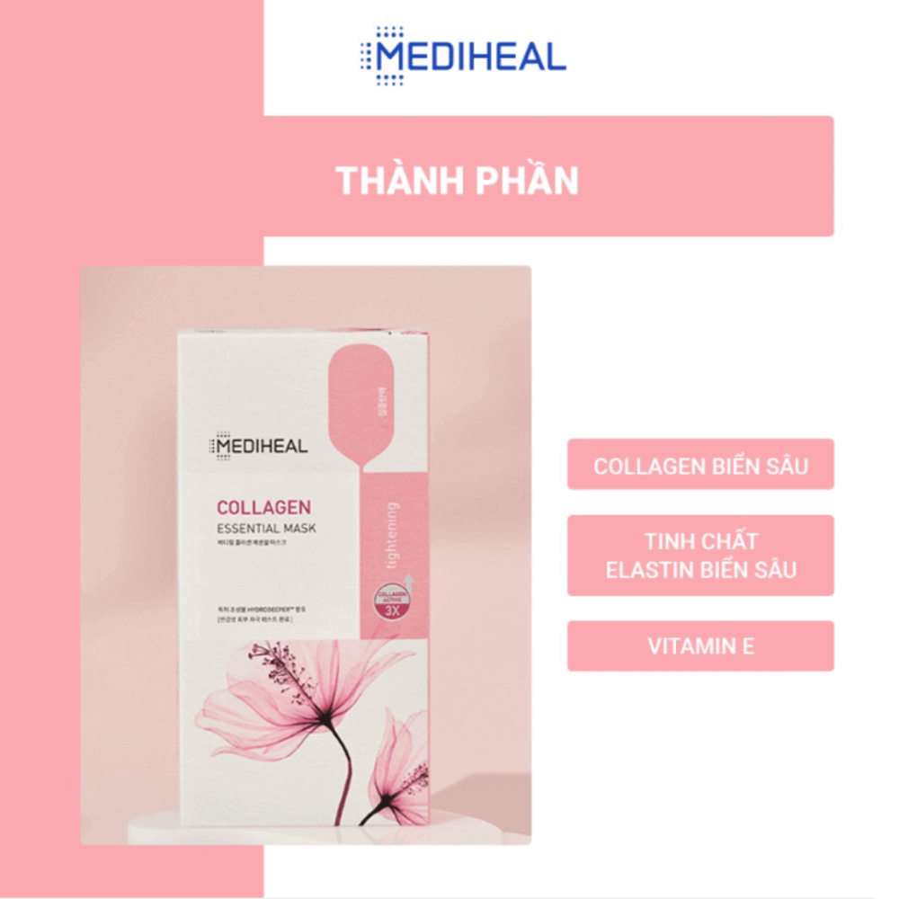 Mặt Nạ Giấy Mediheal Essential Mask Mẫu Mới 24ml