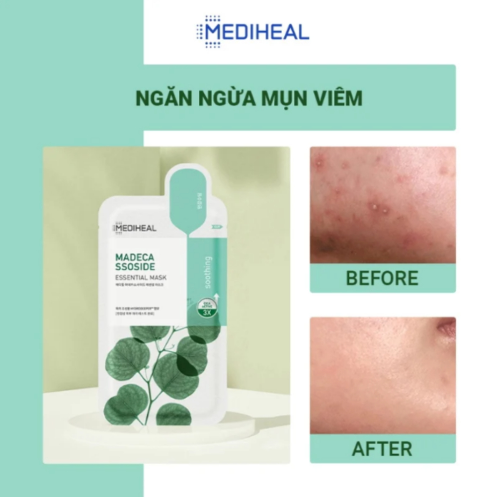 Mặt Nạ Giấy Mediheal Essential Mask Mẫu Mới 24ml