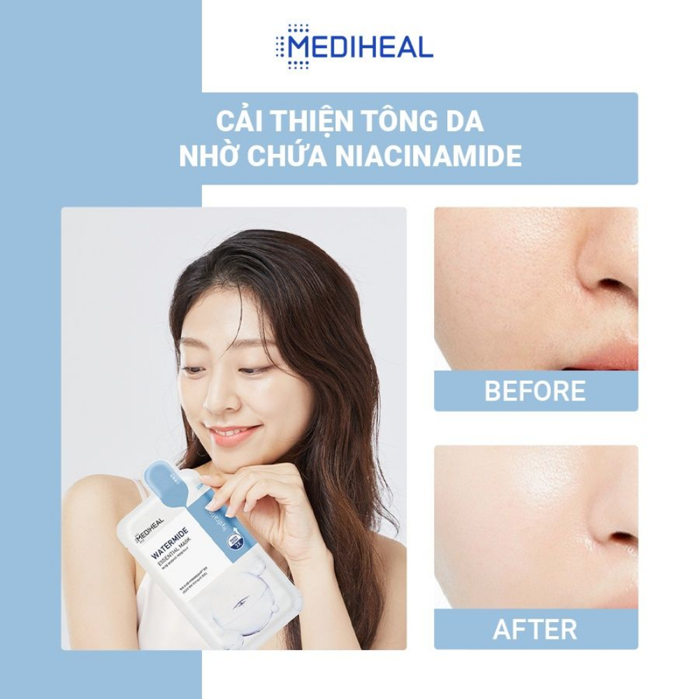 Mặt Nạ Giấy Mediheal Essential Mask Mẫu Mới 24ml