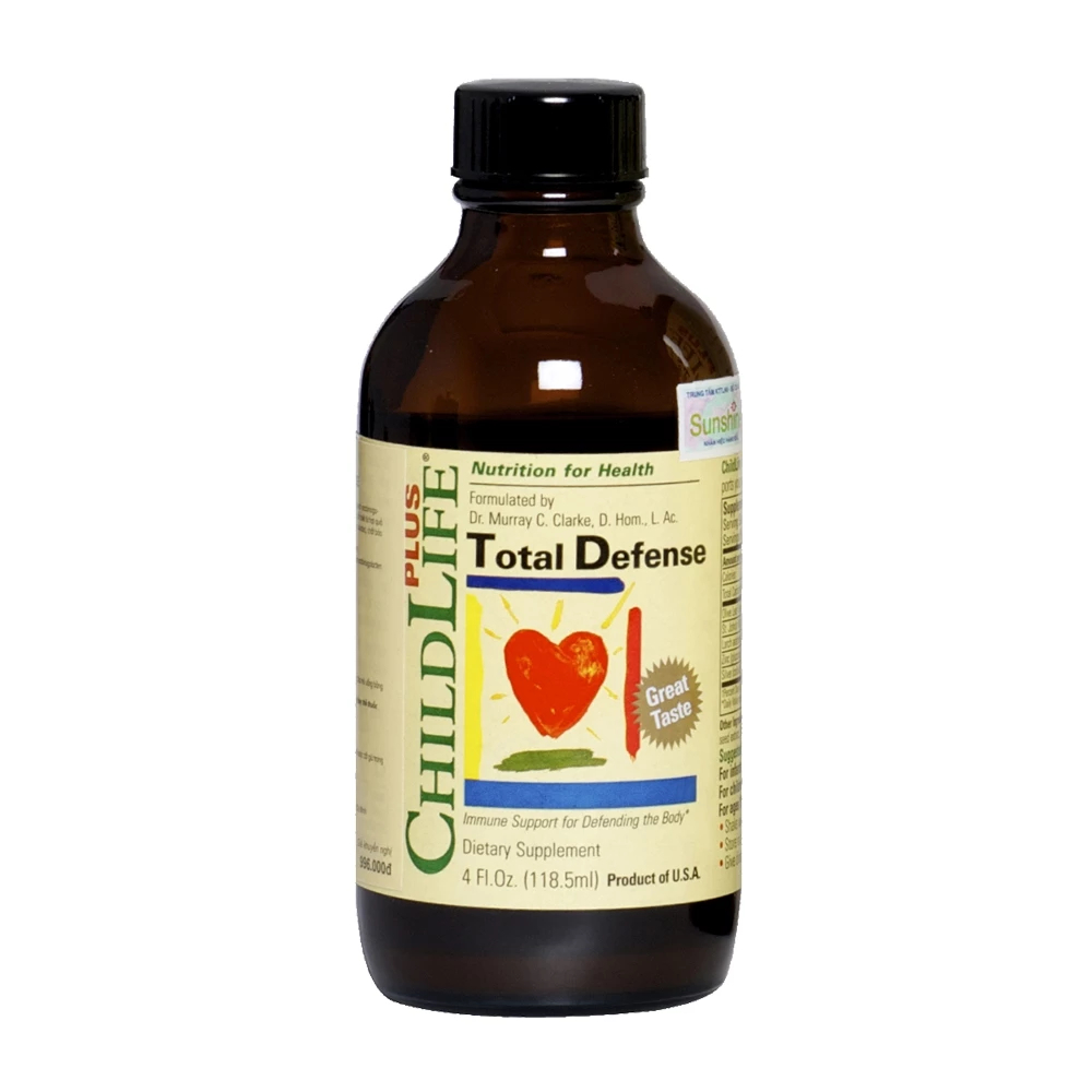 ChildLife Total Defense - Siro Tăng Cường Sức Đề Kháng Cho Trẻ (Chai 237ml)