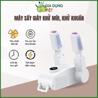 Máy sấy giày, làm khô khử mùi hôi tất vớ, diệt vi khuẩn cho giày của bạn, nhiệt tỏa đều làm khô nhanh, bảo hành 12 tháng