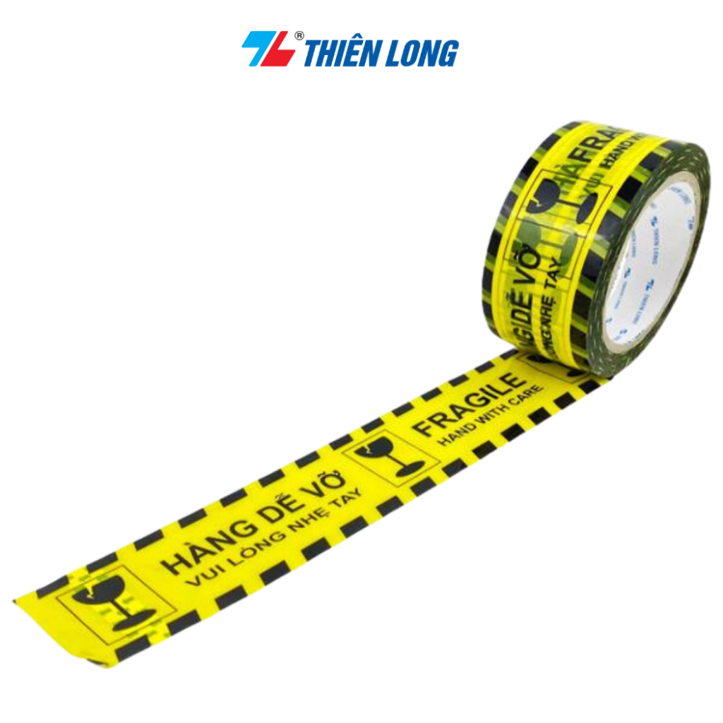 Băng keo hàng dễ vỡ Thiên Long BKD-001 - 50m