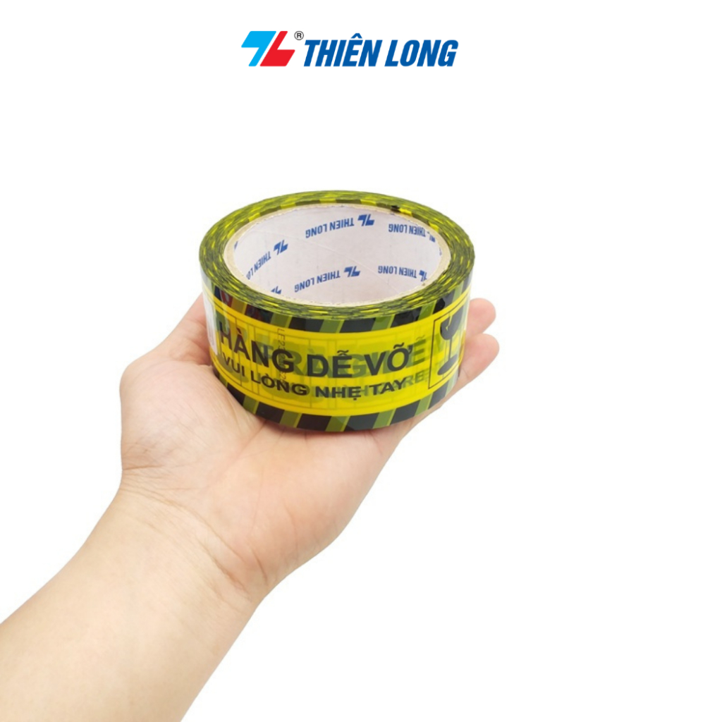 Băng keo hàng dễ vỡ Thiên Long BKD-001 - 50m