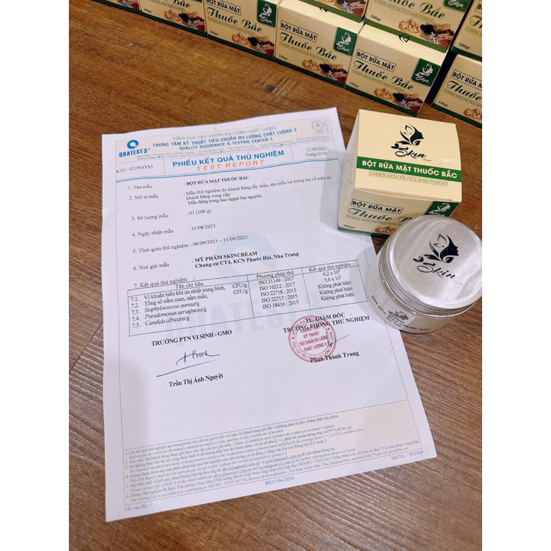 BỘT RỬA MẶT 100g MỸ PHẨM SKINCREAM