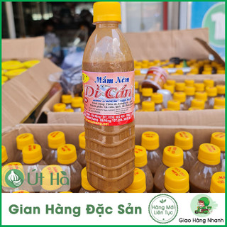 Mắm Nêm Dì Cẩn Đà Nẵng Chai 500gr Món Mắm Độc Đáo Miền Trung Hương Vị Đậm Đà Thơm Ngon - Út Hà Đặc Sản