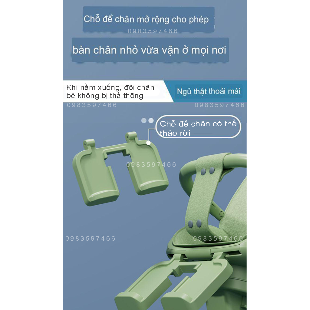 Xe đẩy M8, M9 gấp gọn 2 chiều có ĐỆM kèm MÁI CHE M8 chính hãng bảo hành 1 năm