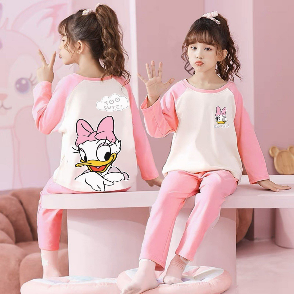 Set đồ bé gái thu đông size đại thời trang trẻ em BEESHOP D23046