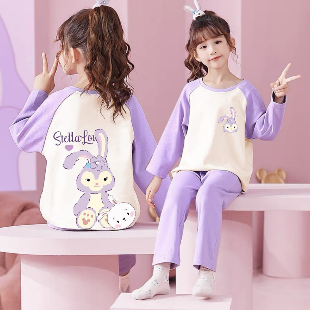 Set đồ bé gái thu đông size đại thời trang trẻ em BEESHOP D23046