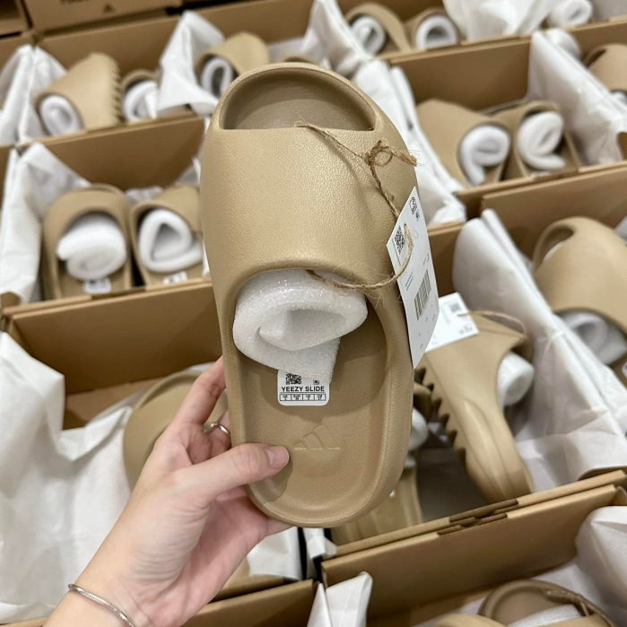 Dép slide YZ nam nữ vân nhám hàng đẹp - dép đi chơi quai ngang cao cấp