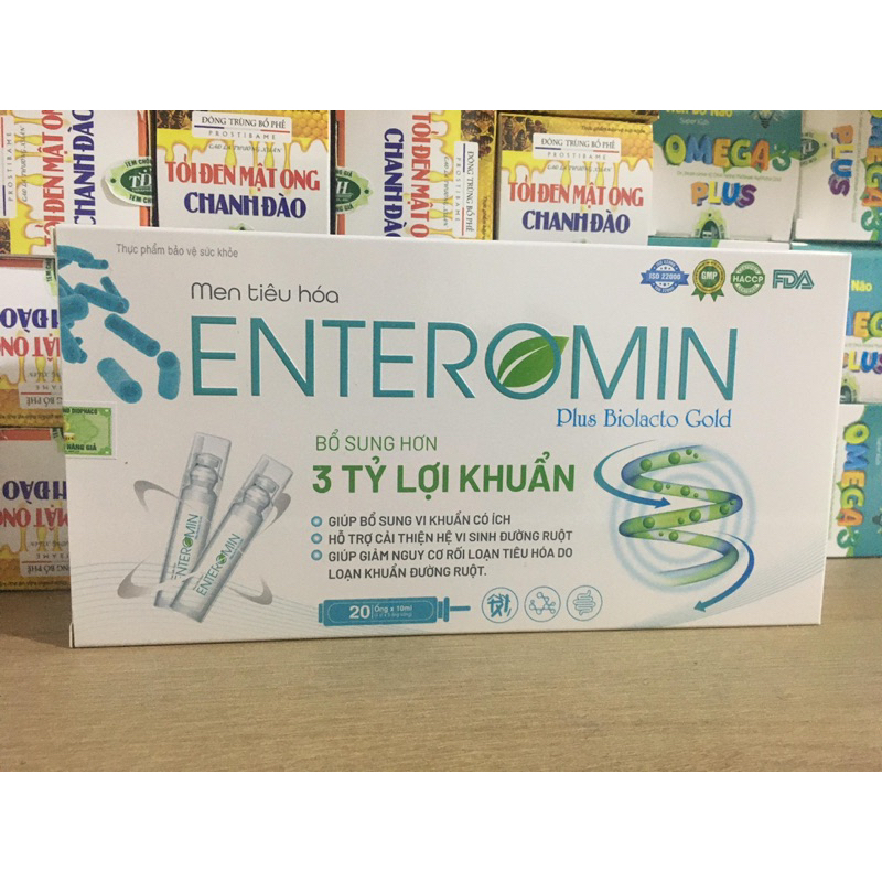 Men Enteromin plus 3tỷ lợi khuẩn