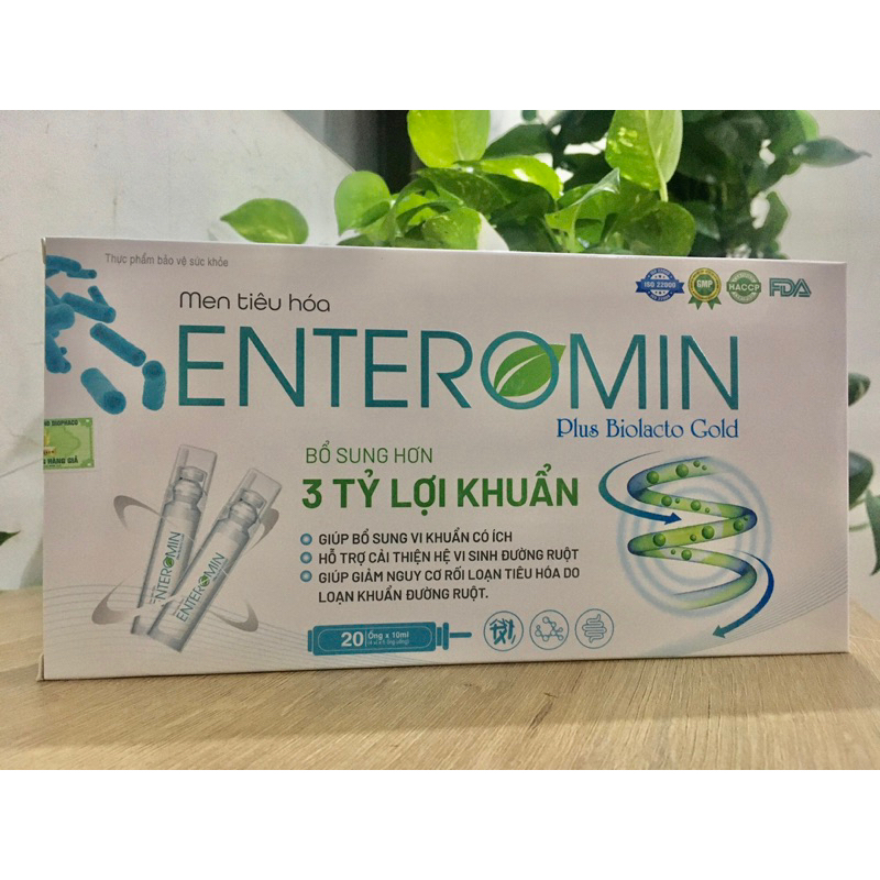 Men Enteromin plus 3tỷ lợi khuẩn