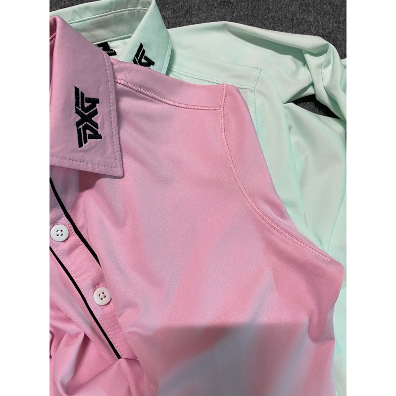 Áo dài tay nữ golf, tennis, cầu lông nữ xinh, thun co giãn, phom chuẩn đẹp