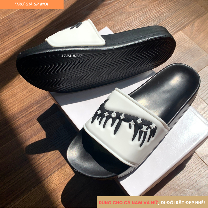 Dép quai ngang nam nữ dép đôi RANI nịnh chân đế dày quai mịn chống nước