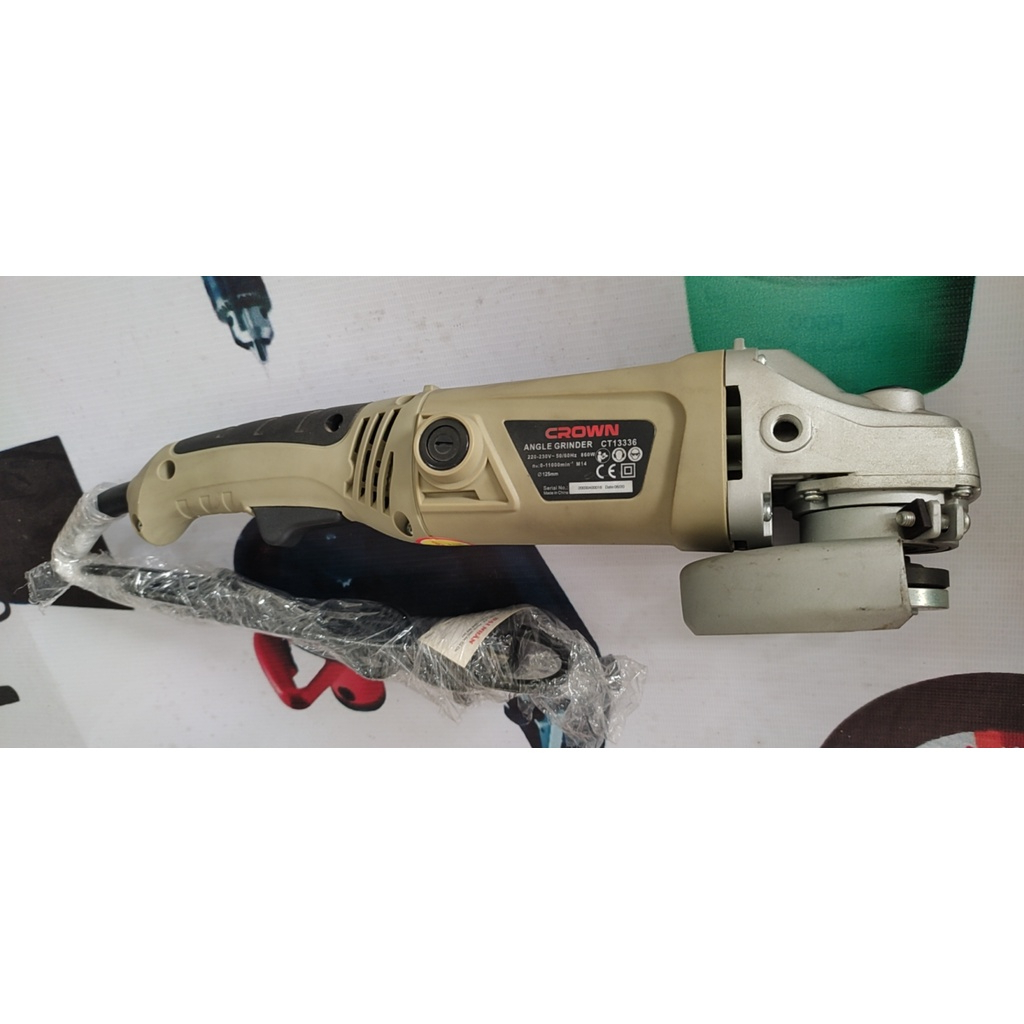 Máy mài góc Crown CT13336 - Máy mài góc 860w Crown