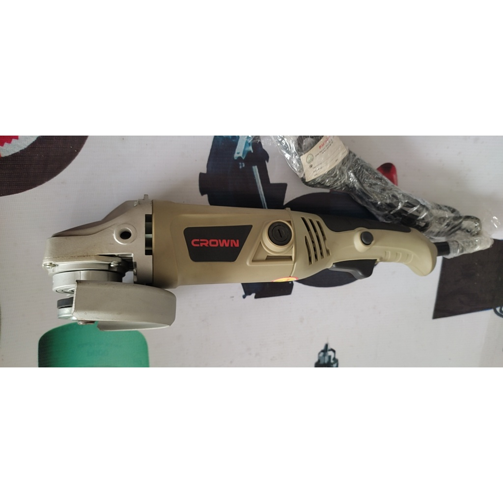 Máy mài góc Crown CT13336 - Máy mài góc 860w Crown