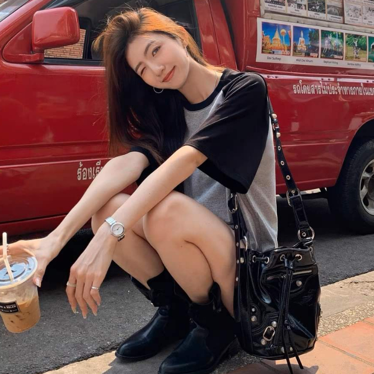 Áo Thun Raglan Local Brand LeeUni Form Rộng Nam Nữ Chất Vải 100% Cotton 250GSM