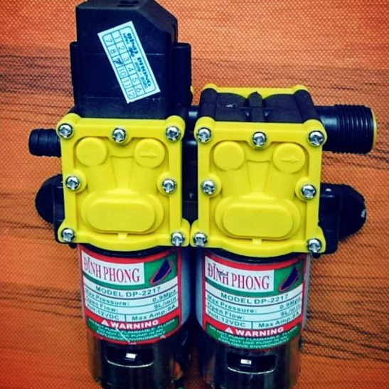Máy BƠM ÁP ĐÔI 12V 9l/min ĐỈNH PHONG
